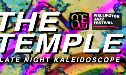 The Temple Late Night Kaleidoscope banner