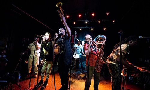 Rebirth Brass Band hero
